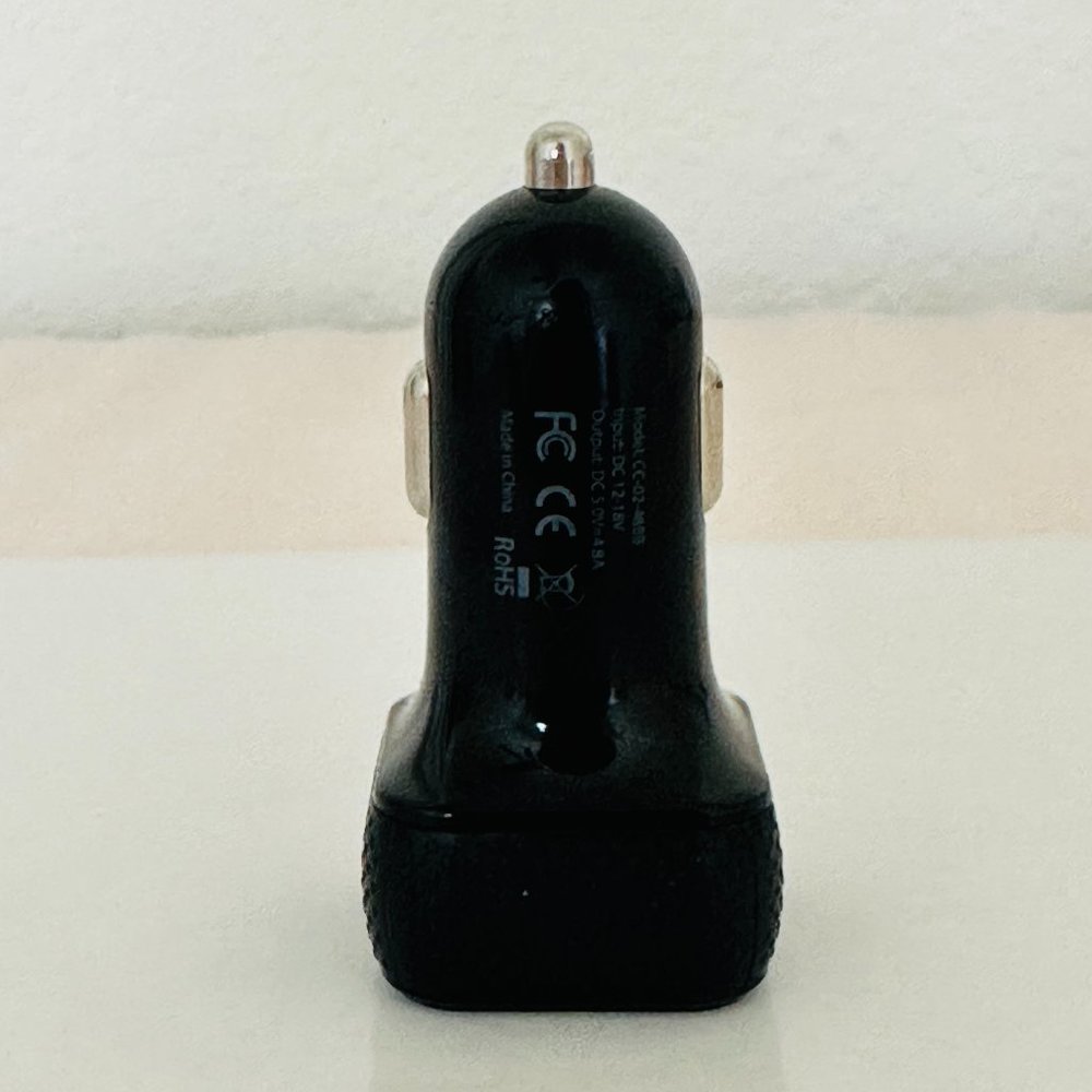🔋Maxboost🔋 Car Charger Adapter, 4.8A/24W 2 USB Smart Port Car Charger [Black] - Picture 12 of 16